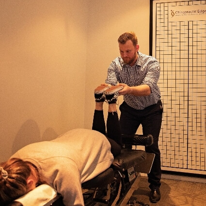 Chiropractic care at Chiropractic Edge